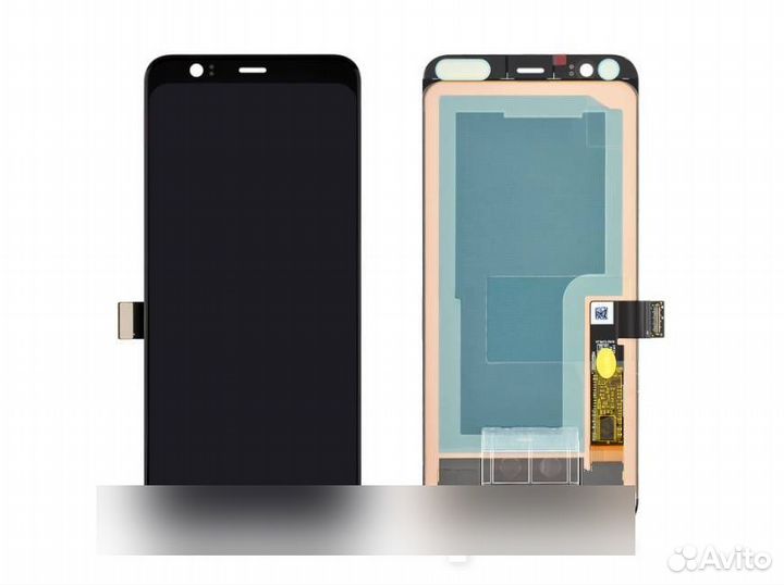 Дисплей для Google Pixel 4 +тач черный 100%