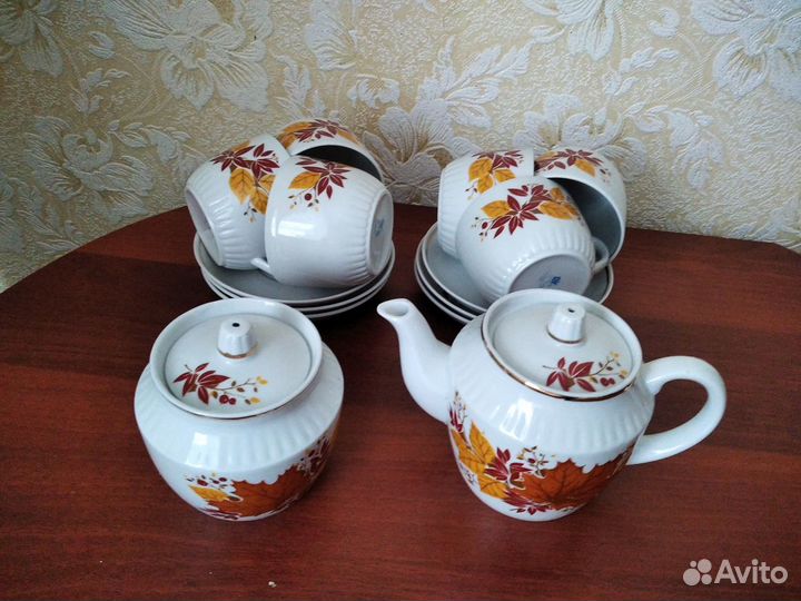 Чайный сервиз СССР на 6 персон