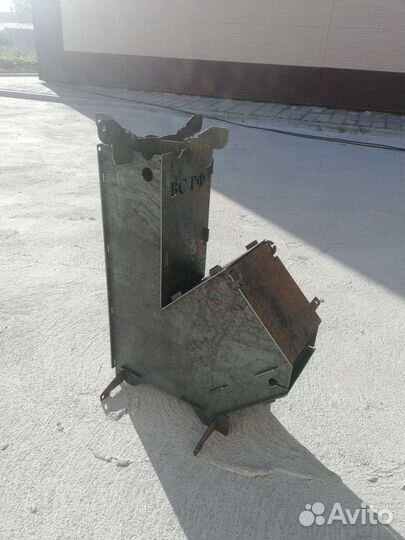 Походная печь ракета