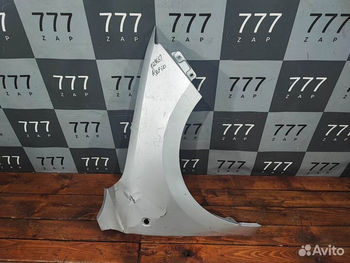 Крыло переднее правое Skoda Rapid 1 12-17 Б/У Ориг