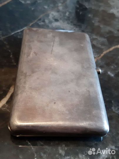 Царский портсигар серебро