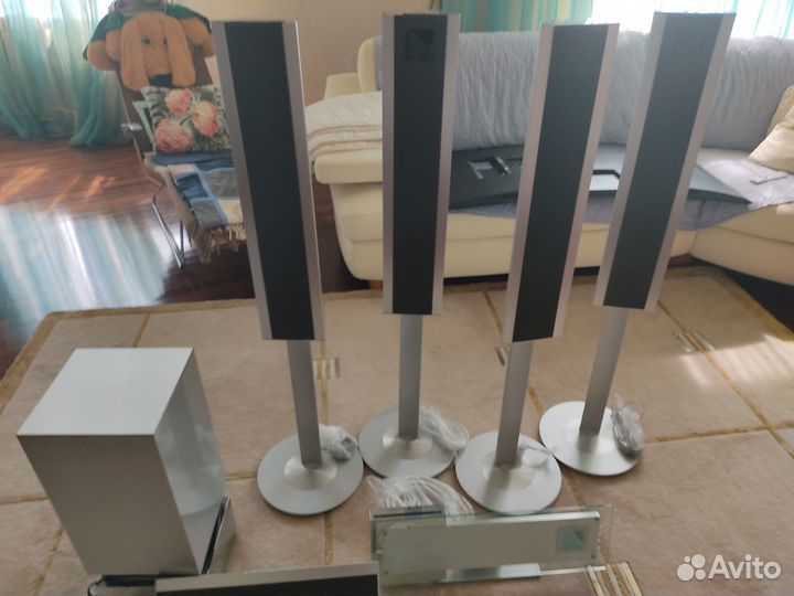 Sony DVD 5.1 плеер с колонками