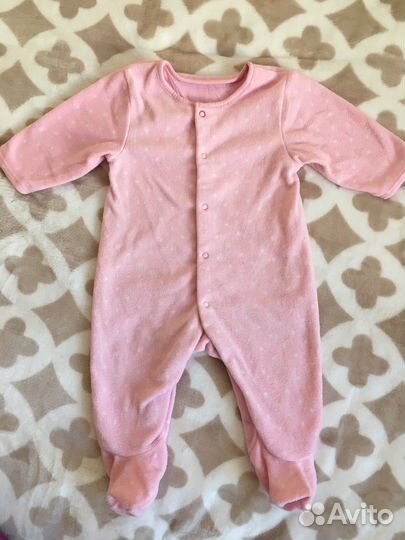 Детские вещи пакетом от 0 до 3 для девочки