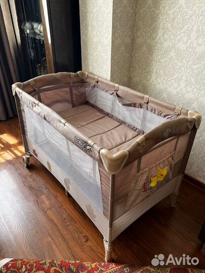 Манеж кровать