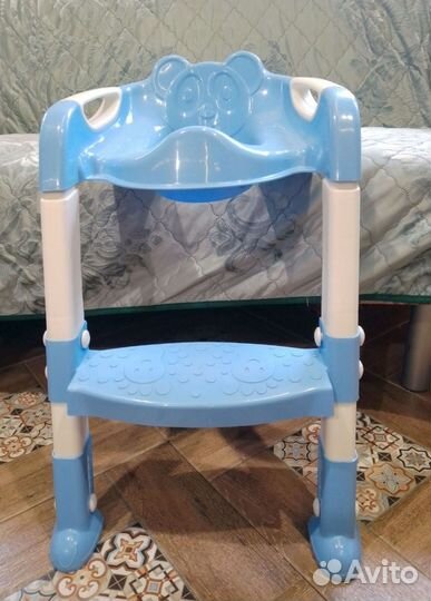 Сидушка на унитаз со ступенькой