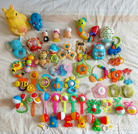 Игрушки погремушки грызунок