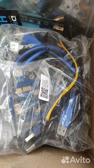Райзер для видеокарты (Molex, 6Pin)