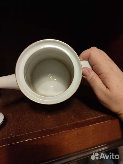 Чайник заварочный и молочник чсср Богемия