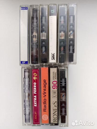 Аудиокассеты с записями