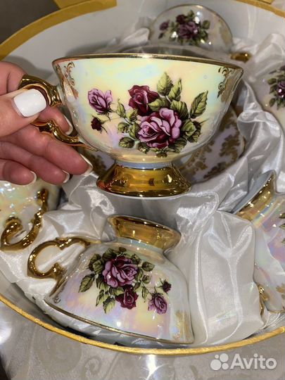 Чайный сервиз lefard 6 персон 12 предметов