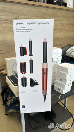 Стайлер dyson airwrap complete long