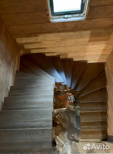 Лестница в стиле лофт