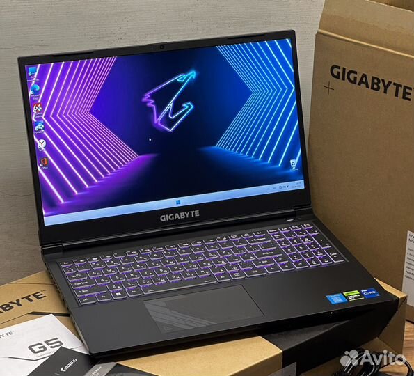 Новый Gigabyte 144Hz I5-12500/RTX 4060/16GB/SSD512