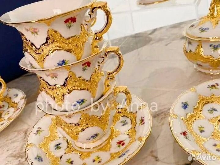 Meissen Сервиз чайный кофейный meissen