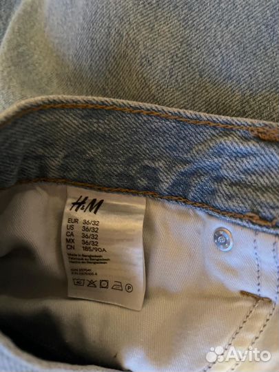Джинсы мужские hm новые