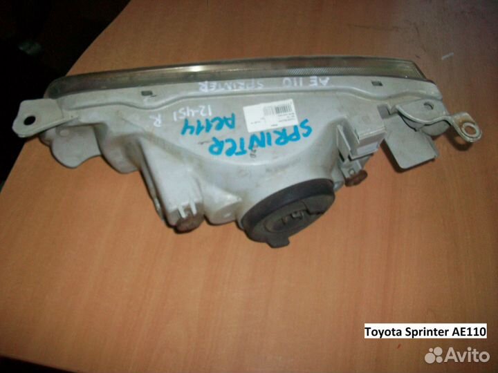 Фара на Toyota Sprinter (Тойота Спринтер) AE110