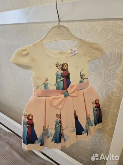 Платье для девочки 92