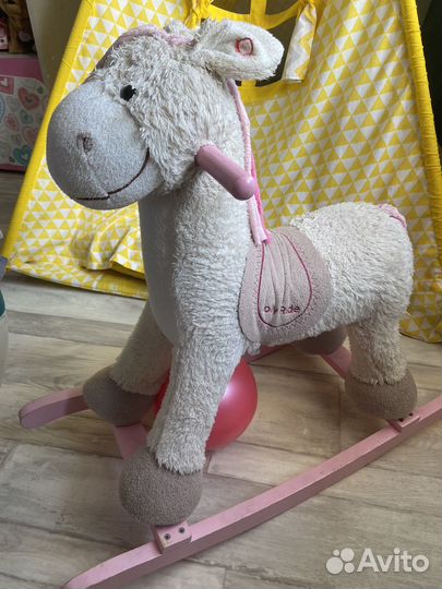 Детская качалка лошадь