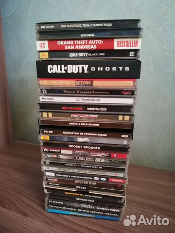 Диски с играми на пк