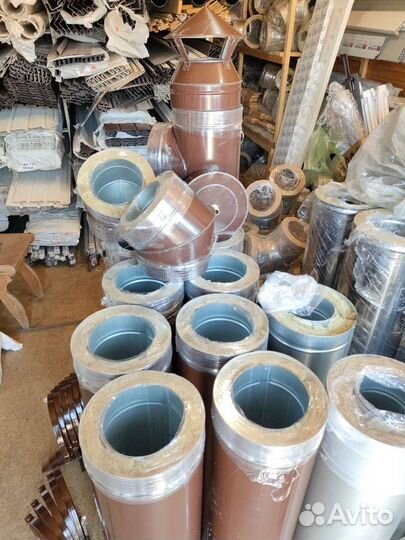 Труба Сендвич для дымохода 150*220 (все размеры)