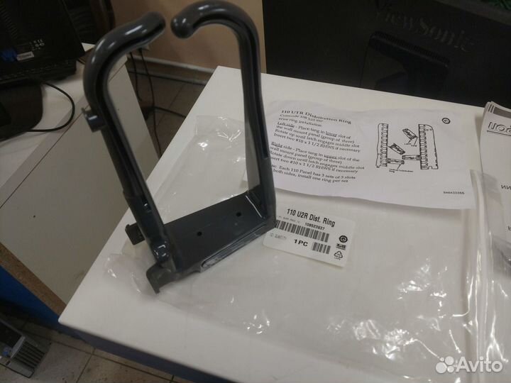 Кабельные органайзеры вертикальные (на 3 слота)