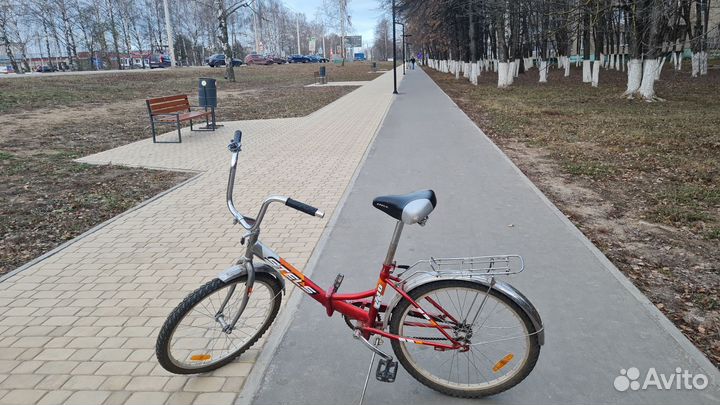 Велосипед stels складной