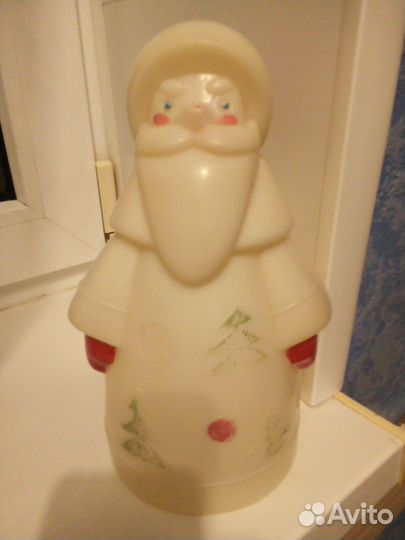 Снегурочки и деды морозы СССР пластик