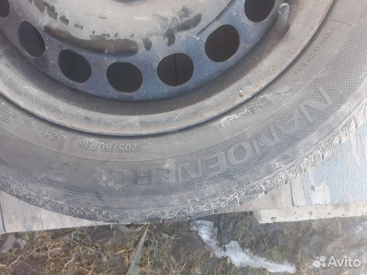 Колеса летние 205/60 16 стальные пассат vag passat
