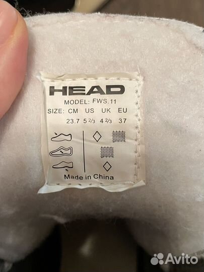 Коньки фигурные head