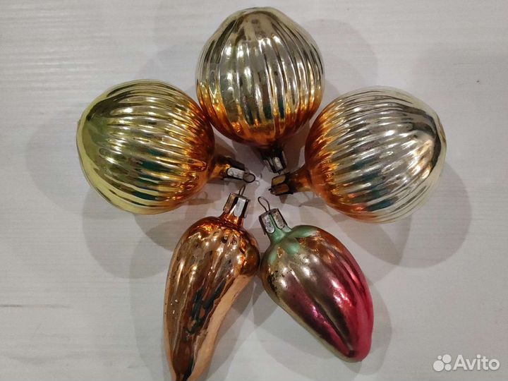 Ёлочные игрушки СССР