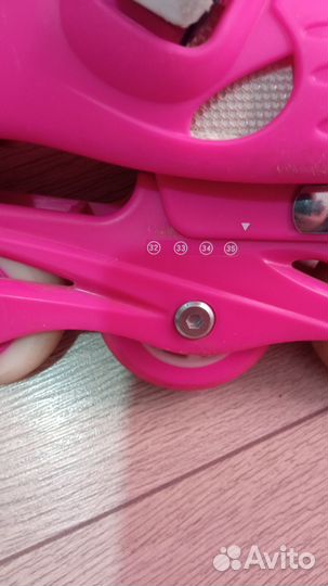 Роликовые коньки детские раздвижные