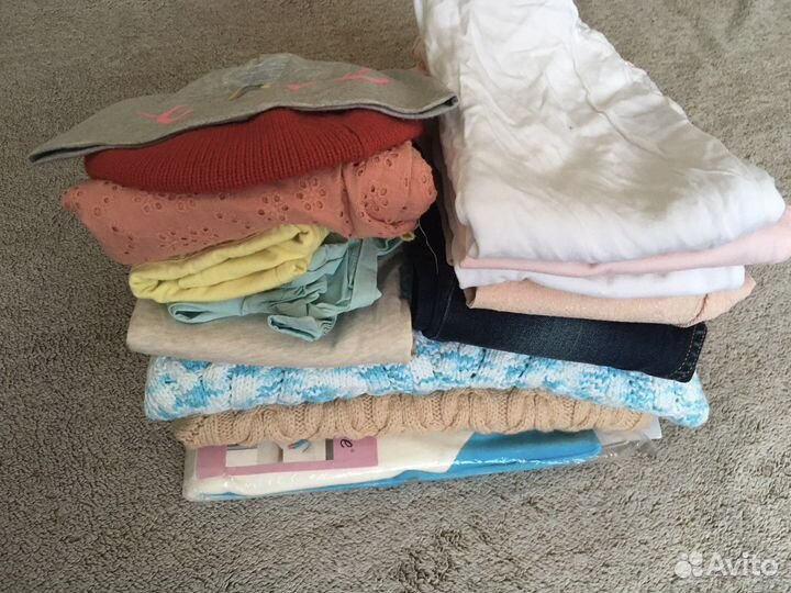 Одежда на девочку пакетом р.116