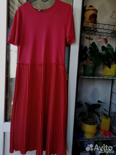 Платье zara миди 6 шт