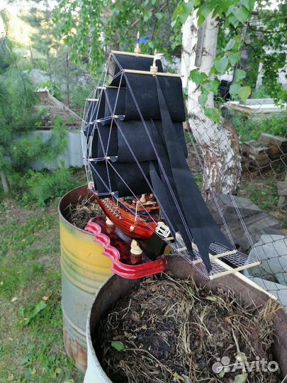 Корабль ручной работы