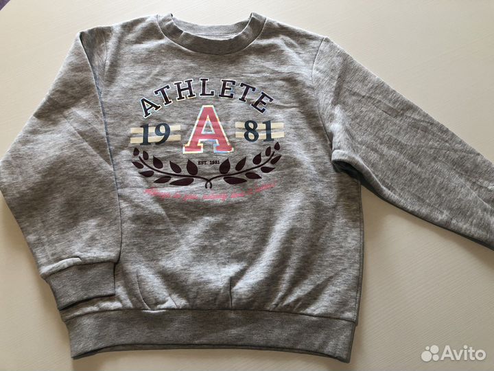 Толстовка свитшот hm новый 110-116