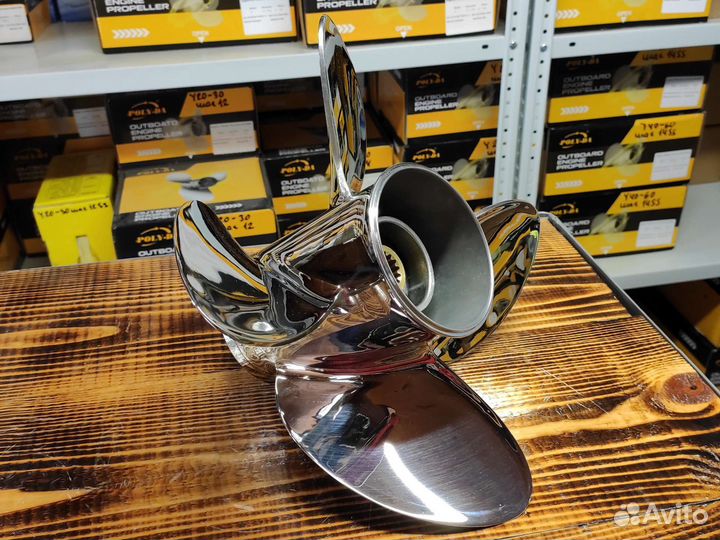 Гребной винт Yamaha 60-140; 4х13х19-К