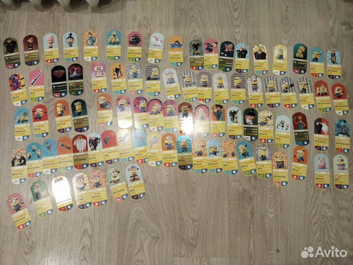 Гадкий я 3 карточки полная коллекция