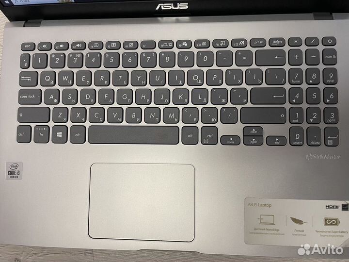 Ноутбук asus F509JA core i3