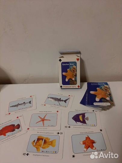 Игральные карты сувенирные Красное море