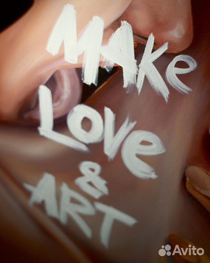 Картина маслом на подрамнике в интерьер в подарок