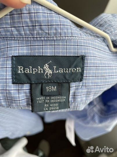 Ralph Lauren рубашка оригинал