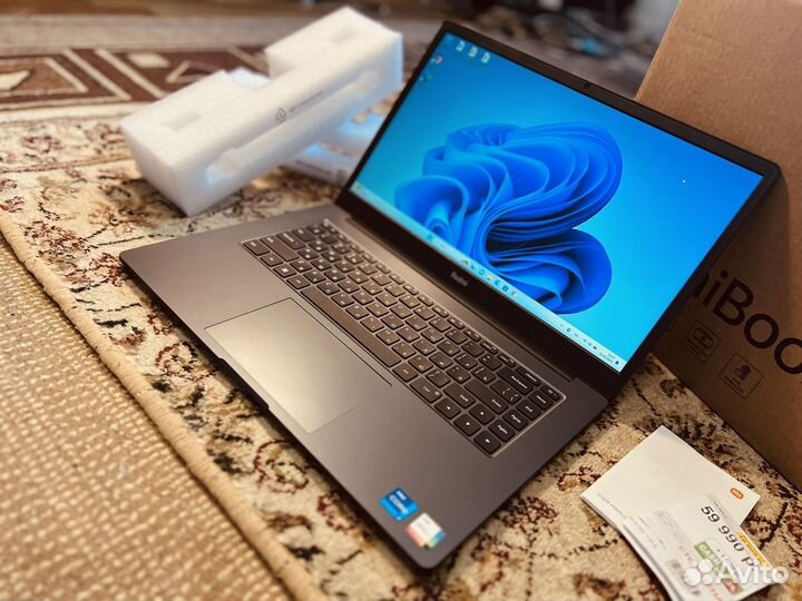 Новый Ноутбук RedmiBook 11gen i7-11390h/8гб/512ssd