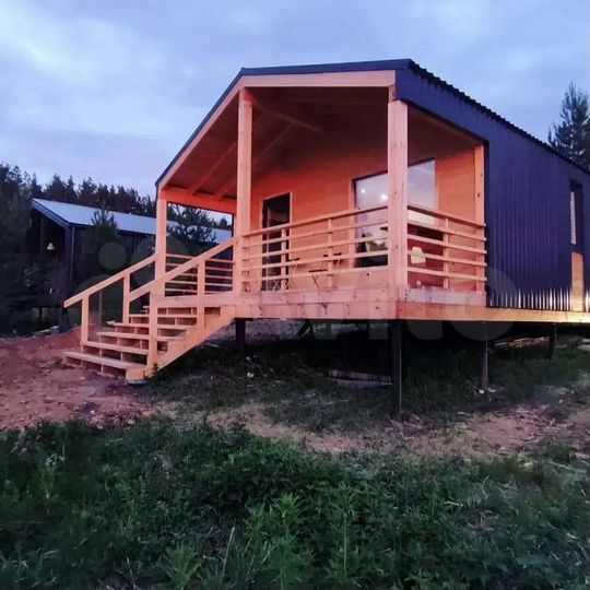 Дом 54 м² на участке 9,5 сот.