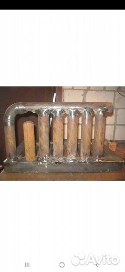 Теплообменник (котел) для печи в дом.баню.камин