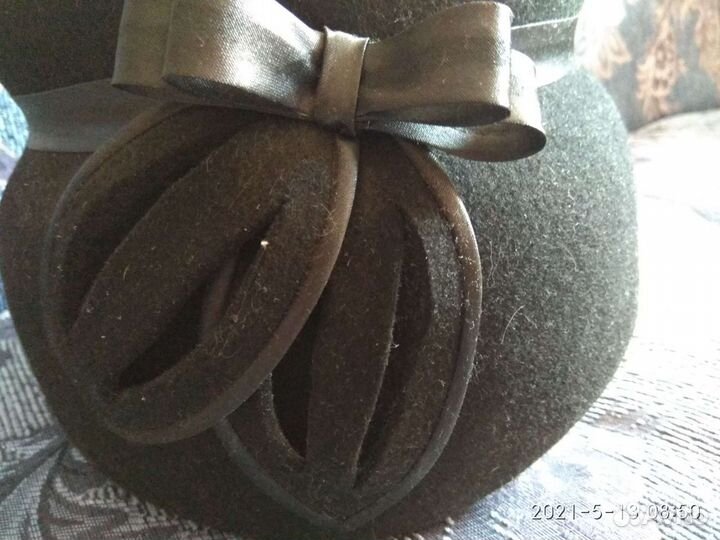 Шляпа фетровая женская