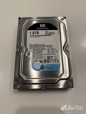 Жесткий диск WD 1тб WD1002F9YZ купить в Санкт-Петербурге | Электроника ...
