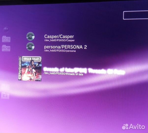 Sony PS3 slim 120gb прошитая