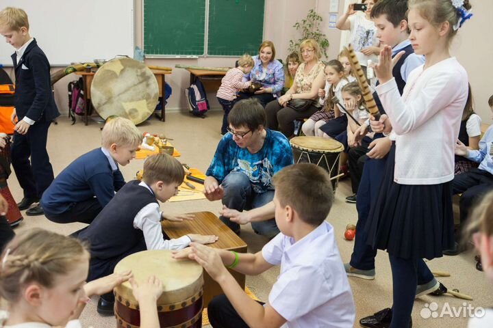 Ударно-шумовой,барабанно-перкуссионый мастер-класс