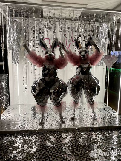 Зеркальные зайки, Аниматор,ростовая кукла,ведущий