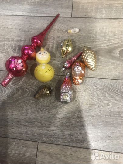 Елочные игрушки СССР
